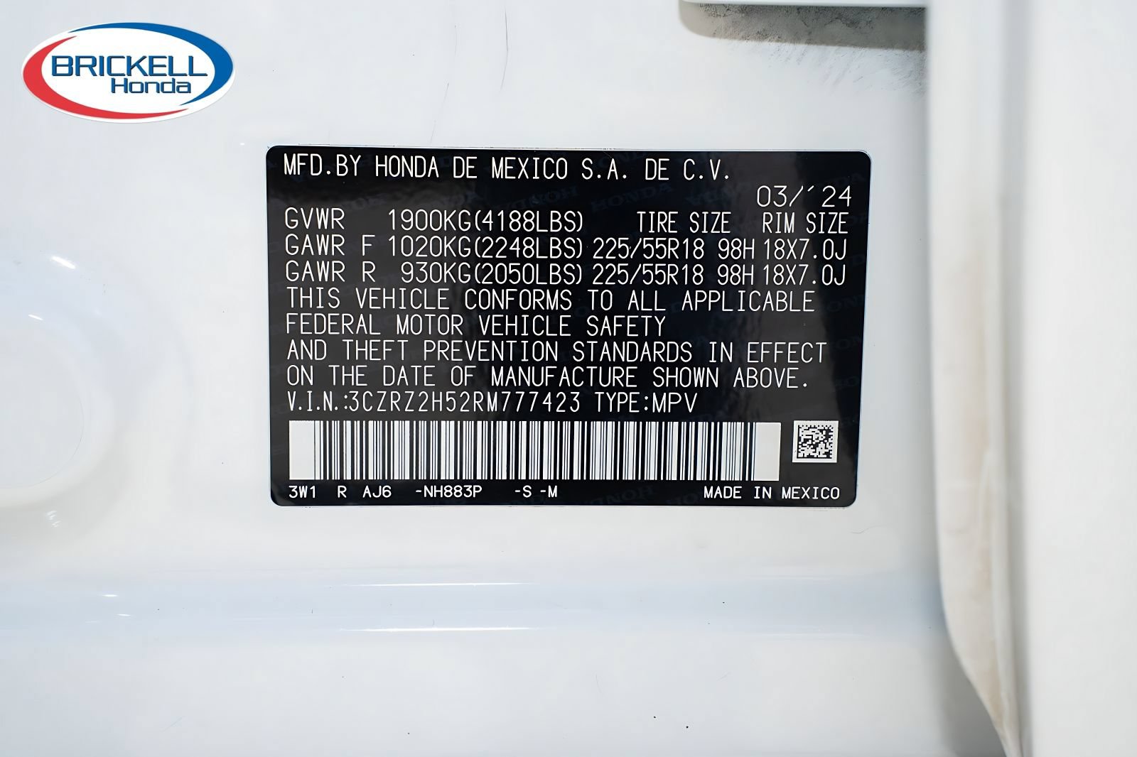 Used 2024 Honda HR-V Sport image 36
