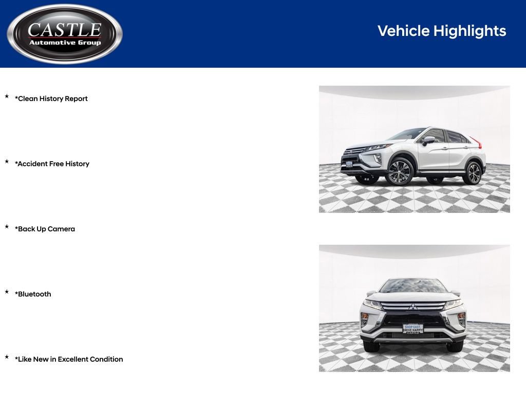 Used 2019 Mitsubishi Eclipse Cross SE AWD/4WD image 3