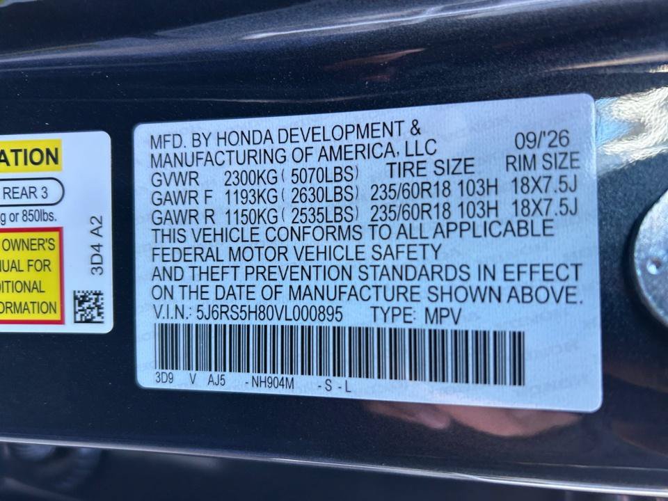 New 2027 Honda CR-V Sport-L image 35