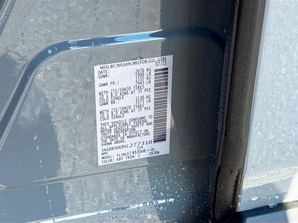 Used 2025 Nissan Pathfinder Platinum w/ Cargo Package image 34