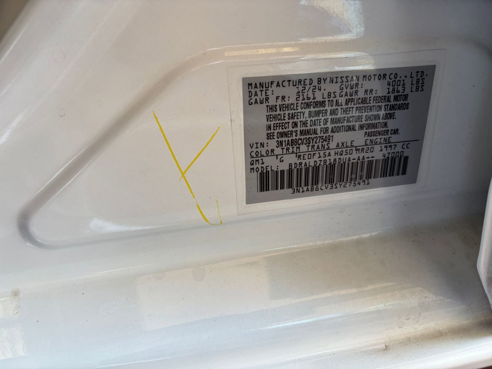 Used 2025 Nissan Sentra SV image 27