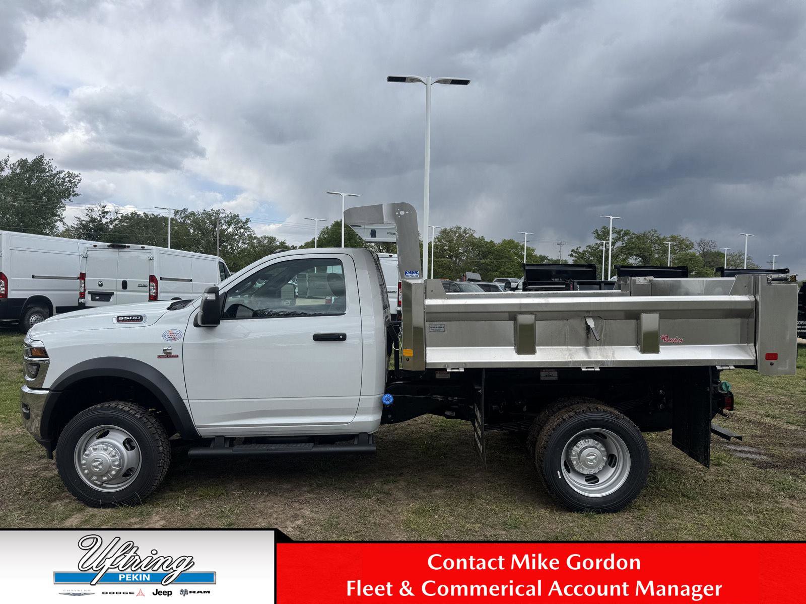 New 2026 RAM 5500 Tradesman w/ Chrome Appearance Group
