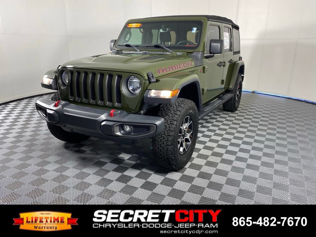 Used 2020 Jeep Wrangler Unlimited Rubicon AWD/4WD image 3