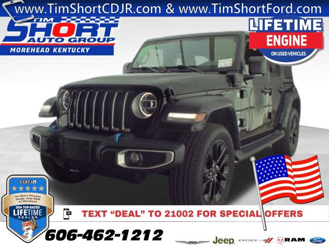 Used 2022 Jeep Wrangler Unlimited Sahara w/ Cold Weather Group AWD/4WD 360° Tour