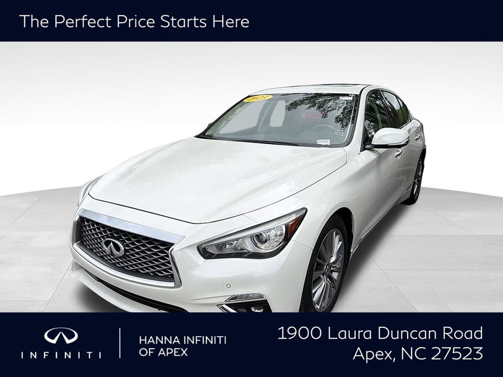 Used 2023 INFINITI Q50 Luxe w/ Cargo Package RWD image 1