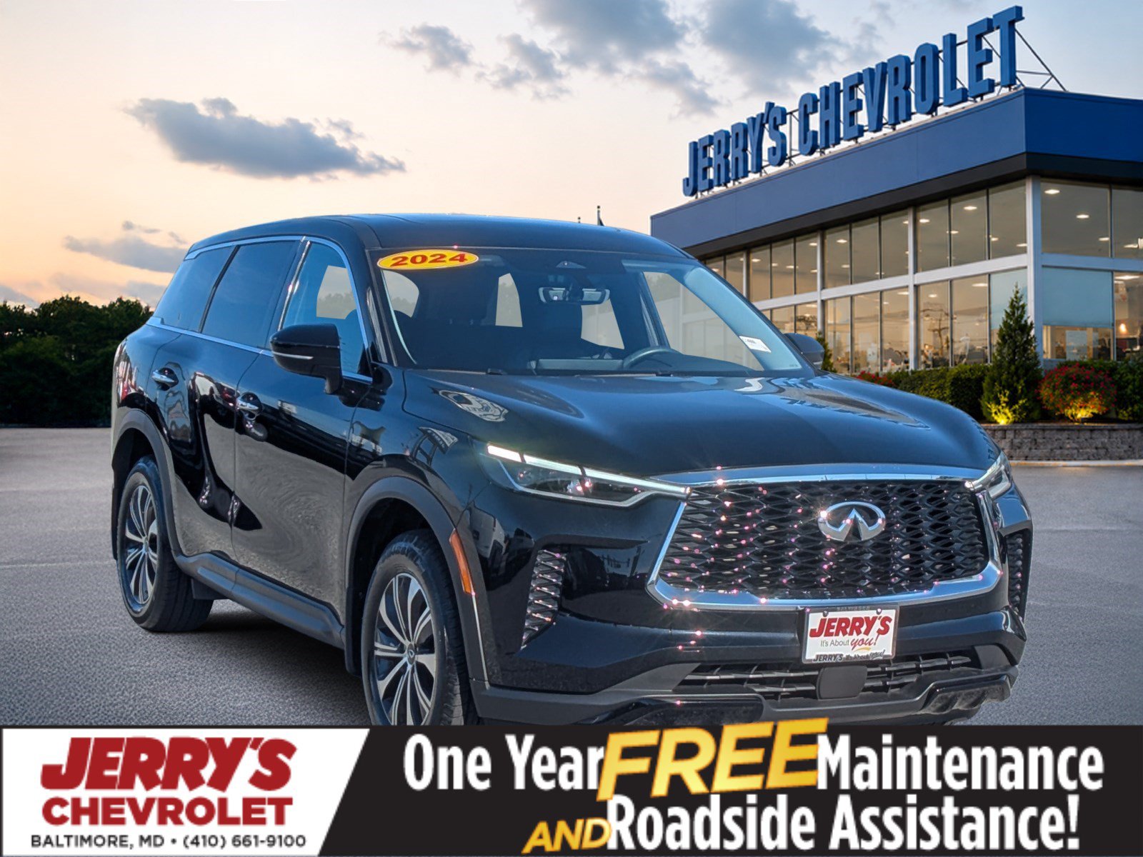 Used 2024 INFINITI QX60 Pure AWD/4WD image 1