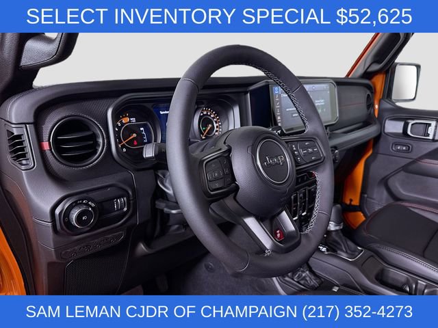 New 2025 Jeep Wrangler Unlimited Rubicon w/ XTREMEE 35" Tire Package image 9