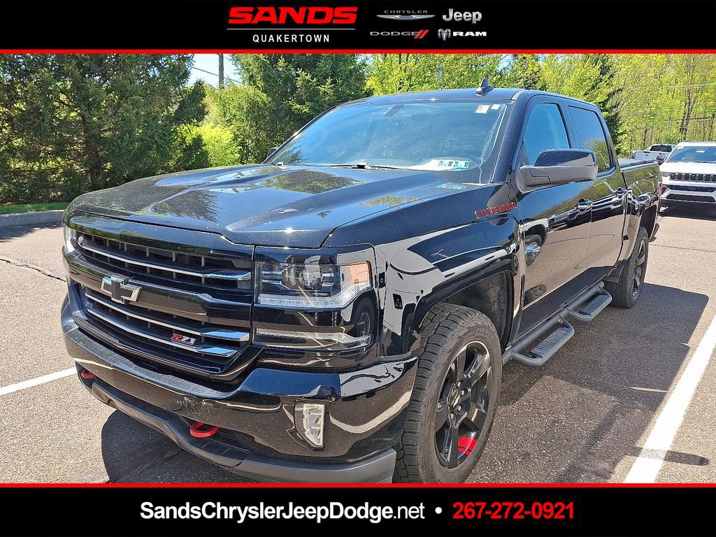 Used 2018 Chevrolet Silverado 1500 LTZ Z71 w/ Redline Edition AWD/4WD image 1