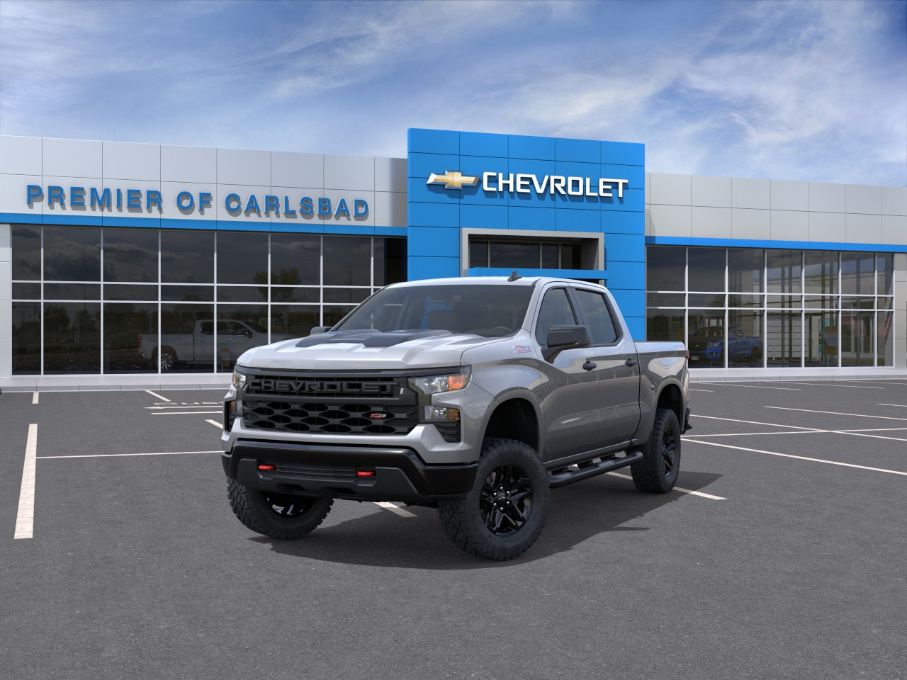 New 2026 Chevrolet Silverado 1500 Custom Trail Boss w/ LPO, Dark Essentials Package AWD/4WD image 8