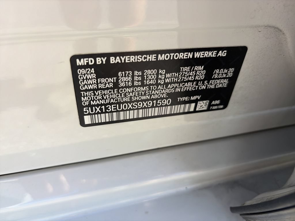 Used 2025 BMW X5 sDrive40i w/ M Sport Package RWD image 38