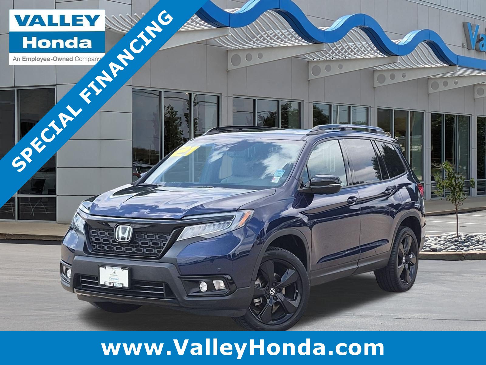 Certified 2021 Honda Passport Elite image 1