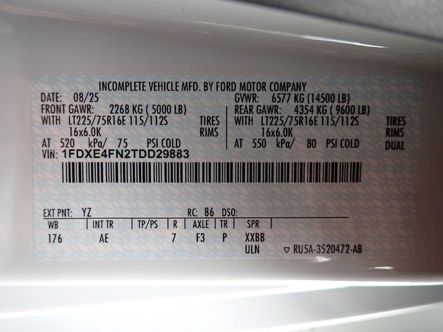 New 2026 Ford E-450 and Econoline 450 Super Duty w/ Power Equipment Group image 15
