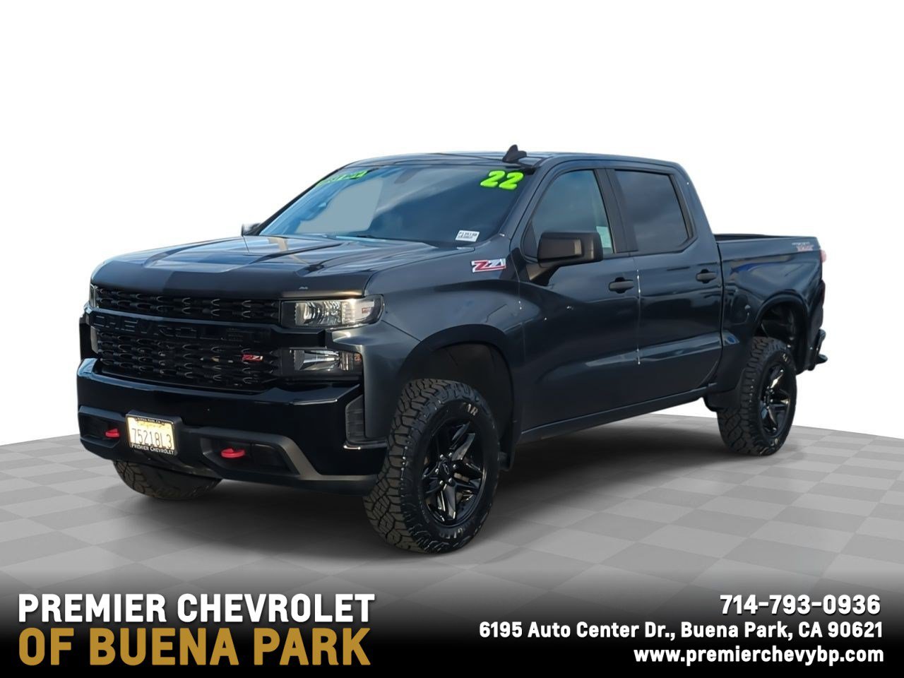 Used 2022 Chevrolet Silverado 1500 Custom Trail Boss AWD/4WD image 1