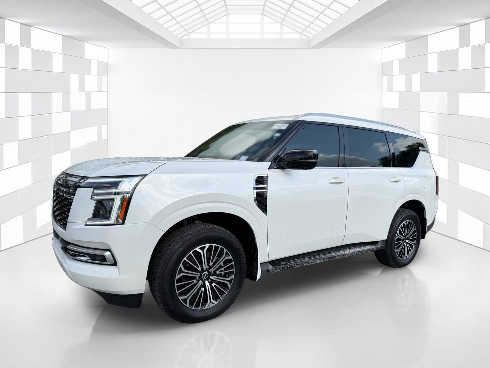 Certified 2025 Nissan Armada SL w/ Captain's Chari Seat Package RWD image 3