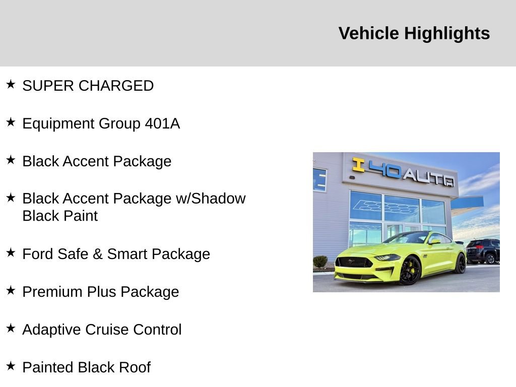 Used 2020 Ford Mustang GT Premium w/ Equipment Group 401A image 2