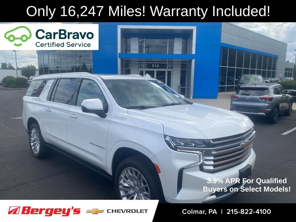 Certified 2024 Chevrolet Suburban High Country w/ Advanced Technology Package