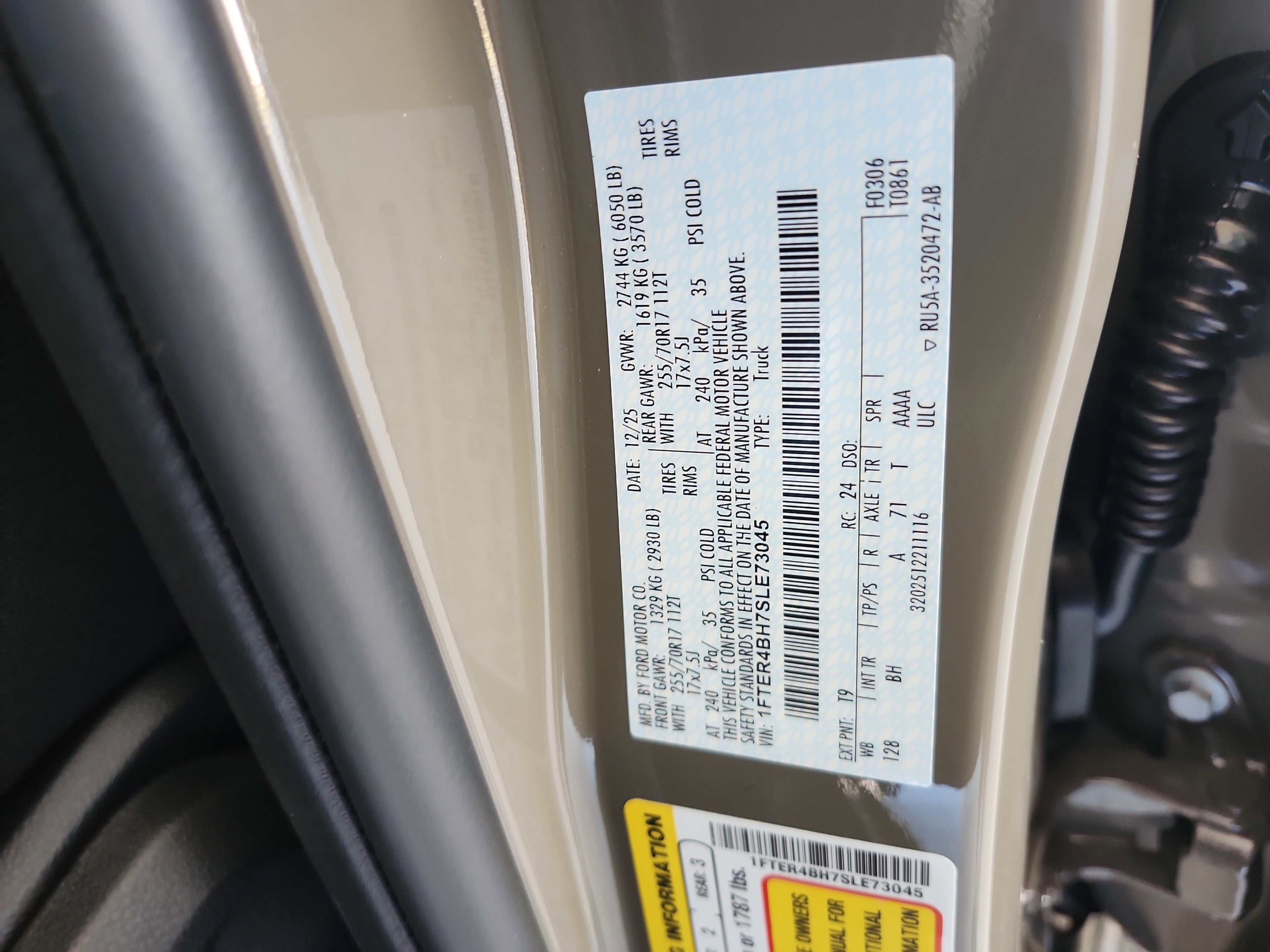 New 2025 Ford Ranger XL image 26
