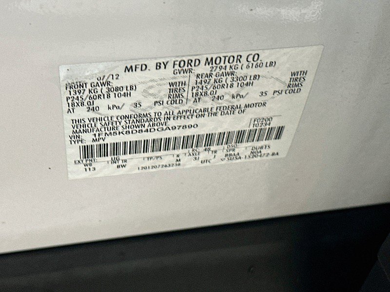 Used 2013 Ford Explorer XLT AWD/4WD image 32