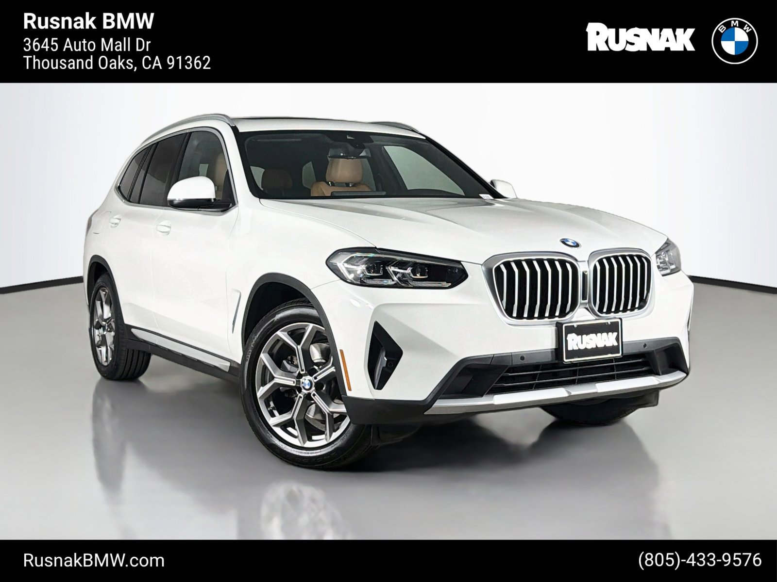 Certified 2023 BMW X3 sDrive30i w/ Premium Package