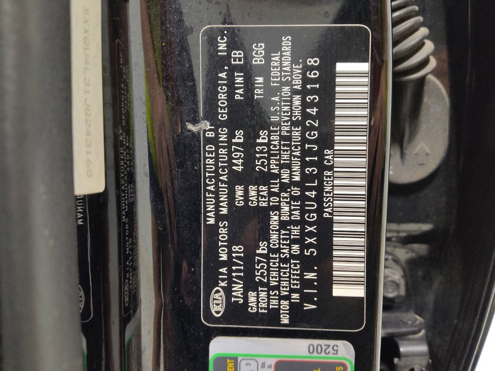 Used 2018 Kia Optima EX image 33