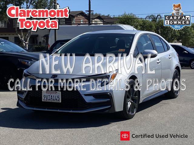 Certified 2025 Toyota Corolla SE FWD image 1