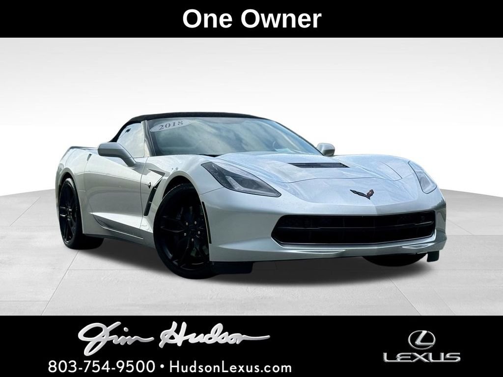 Used 2018 Chevrolet Corvette Stingray Convertible Z51 2LT