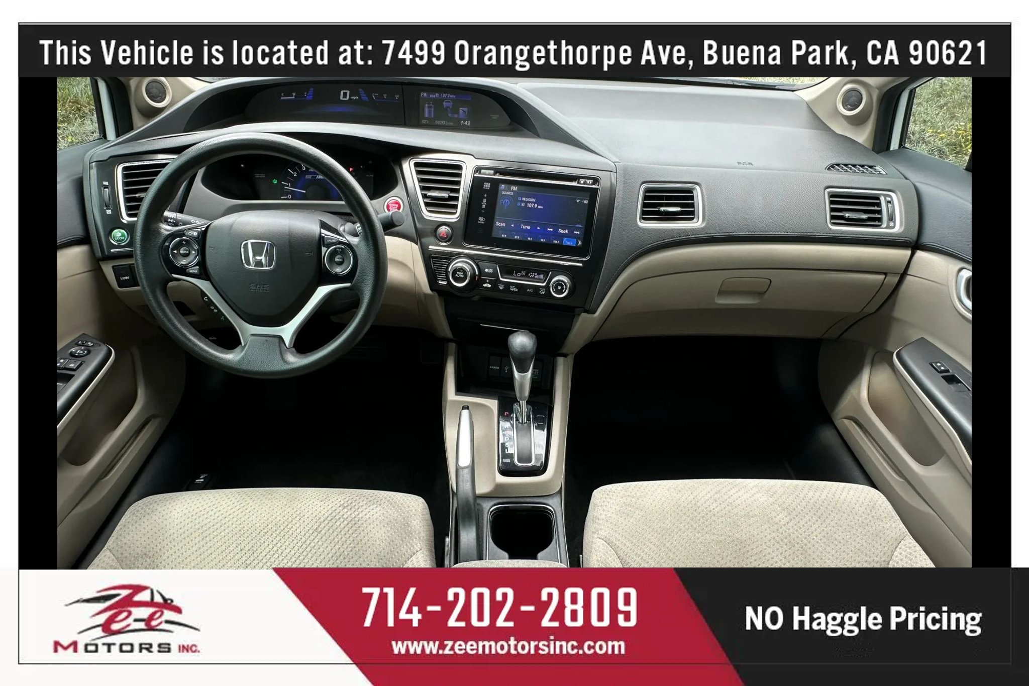 Used 2015 Honda Civic Hybrid Sedan image 17