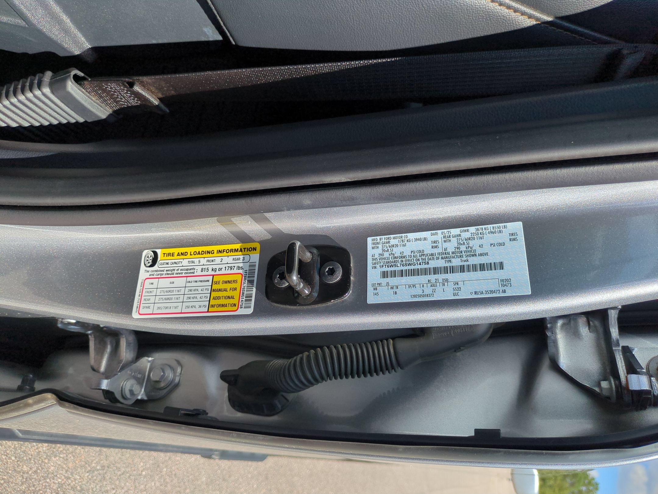 Certified 2025 Ford F150 Lightning Lariat AWD/4WD image 46