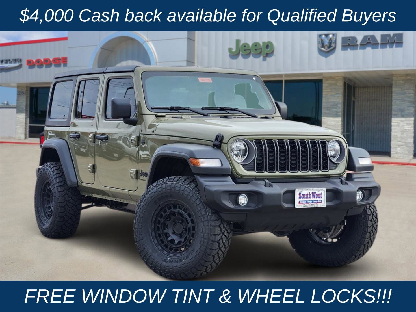 New 2026 Jeep Wrangler Sport