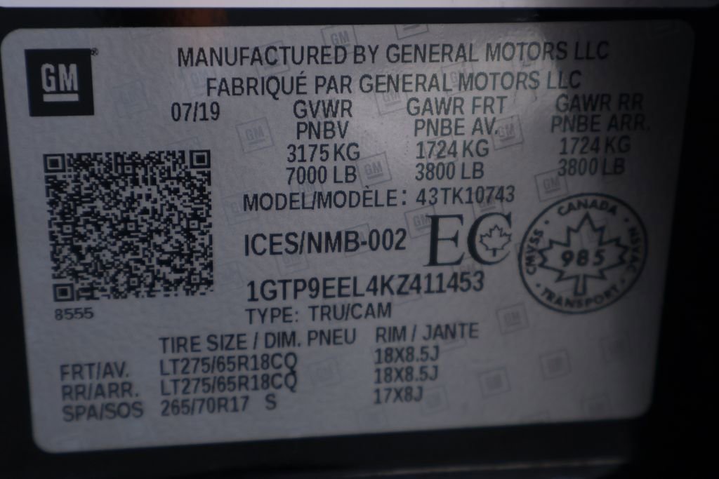 Used 2019 GMC Sierra 1500 AT4 image 27