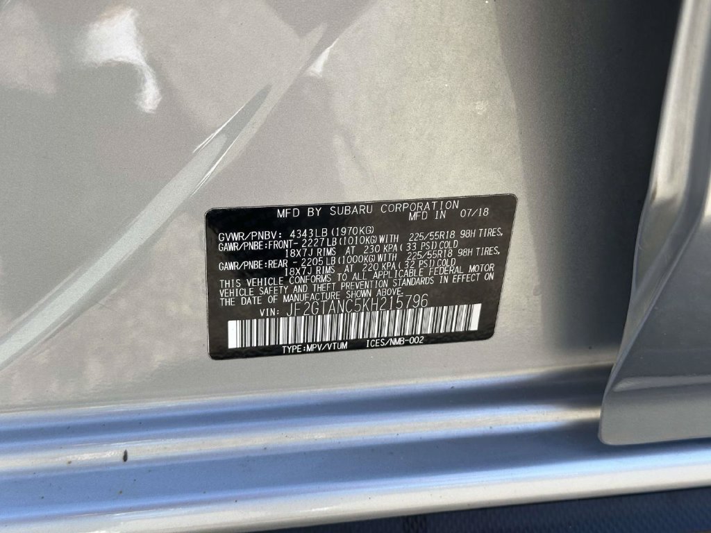 Used 2019 Subaru Crosstrek 2.0i Limited w/ Moonroof Package w/Navigation AWD/4WD image 34