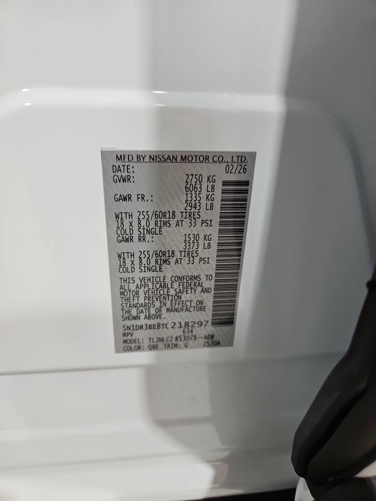 New 2026 Nissan Pathfinder SV image 27