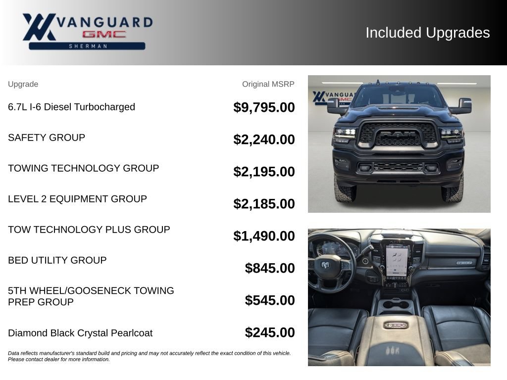 Used 2024 RAM 2500 Rebel w/ Safety Group AWD/4WD image 9