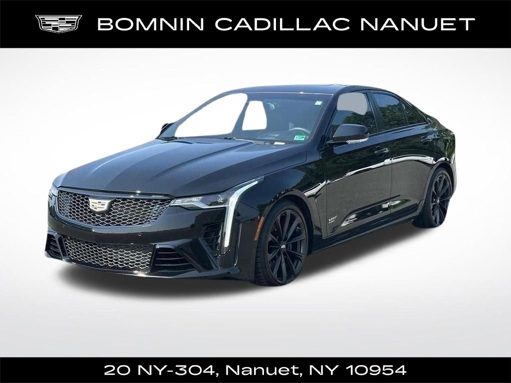 Certified 2024 Cadillac CT4 V Blackwing w/ LPO, Blue Accent Package