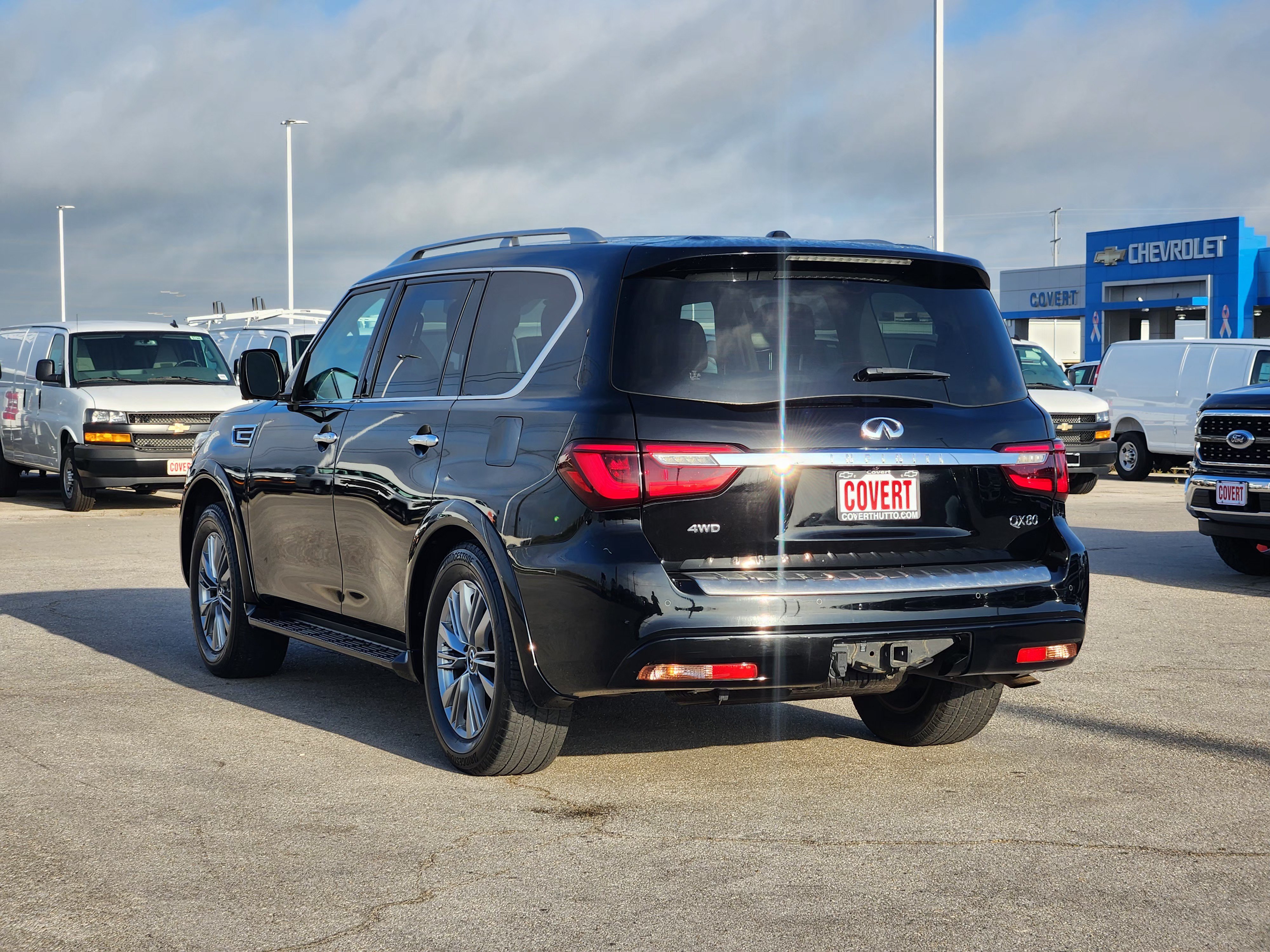 Used 2021 INFINITI QX80 Luxe AWD/4WD image 5