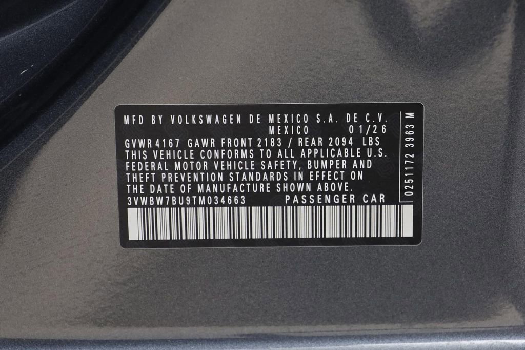 New 2026 Volkswagen Jetta Sport image 25