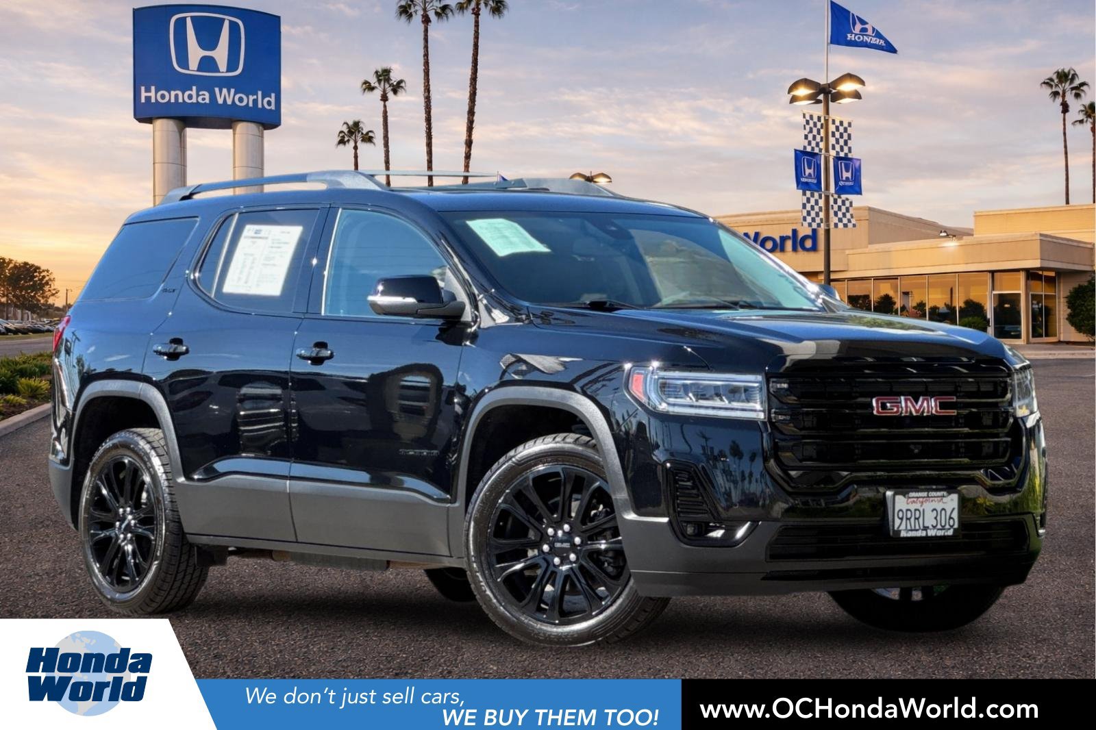 Used 2022 GMC Acadia SLT w/ Elevation Edition FWD image 1