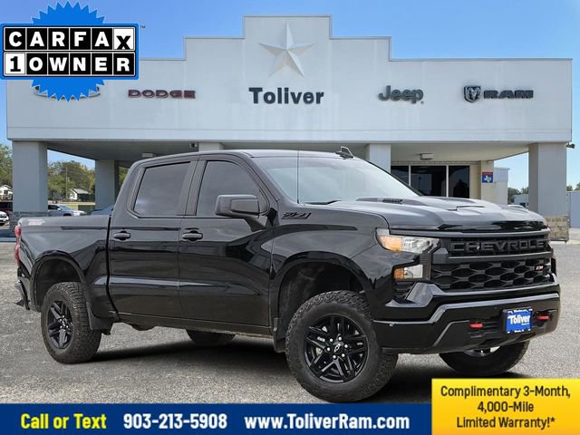 Used 2024 Chevrolet Silverado 1500 Custom Trail Boss w/ LPO, Dark Essentials Package
