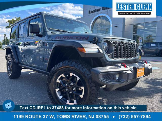 Certified 2025 Jeep Wrangler Unlimited Rubicon AWD/4WD image 1