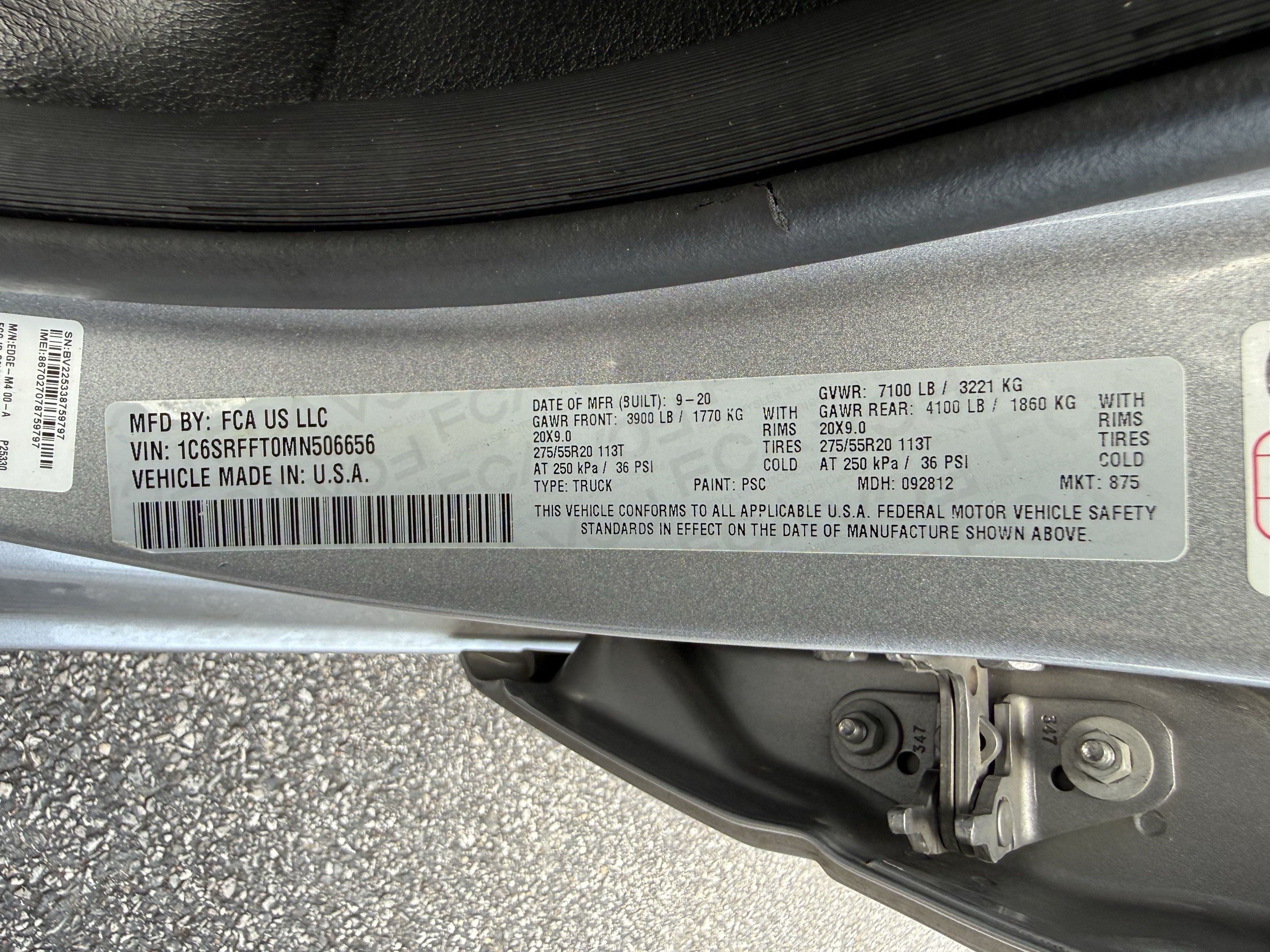 Used 2021 RAM 1500 Big Horn AWD/4WD image 35