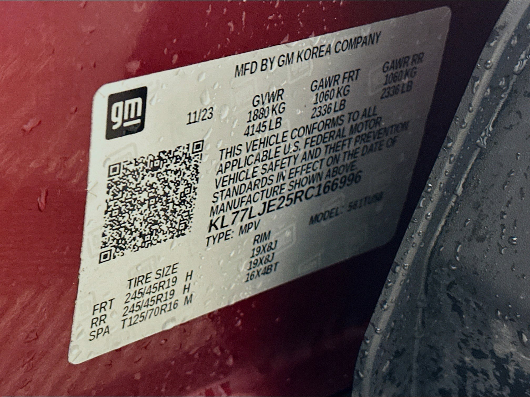 Used 2024 Chevrolet Trax RS w/ Sunroof Package image 12