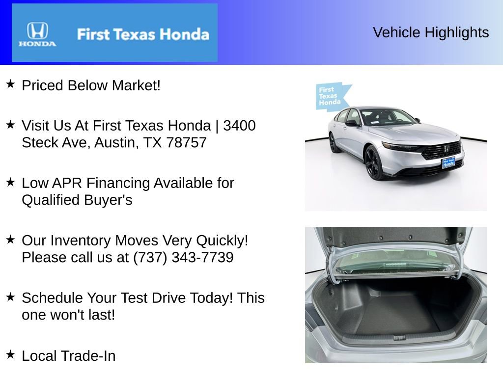 New 2026 Honda Accord Sport image 5