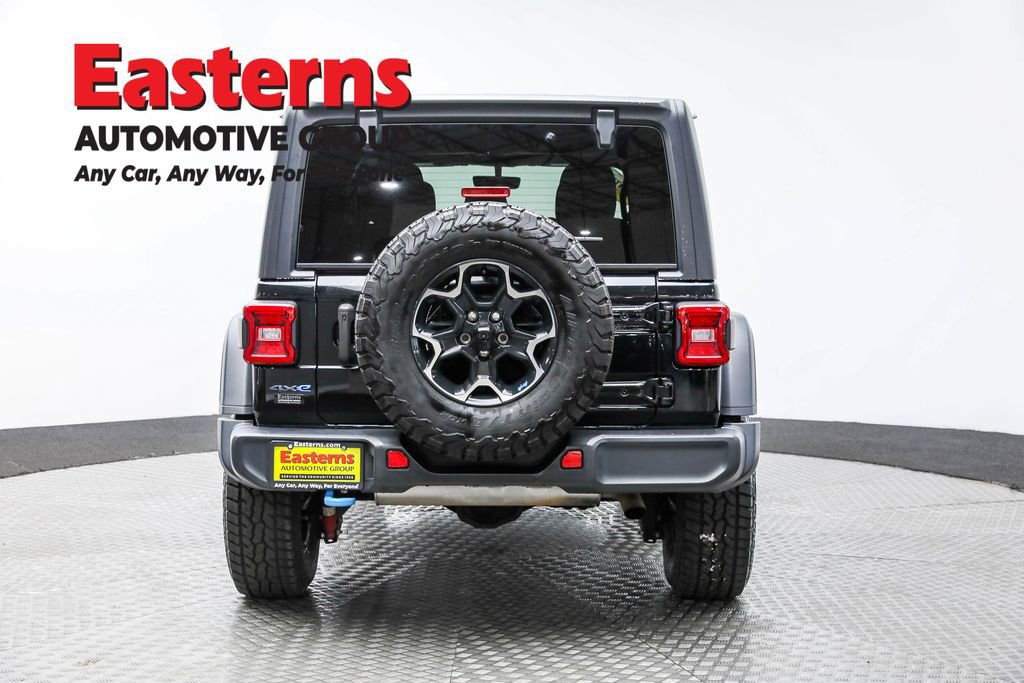 Used 2022 Jeep Wrangler Unlimited Rubicon 4xe w/ Cold Weather Group image 6