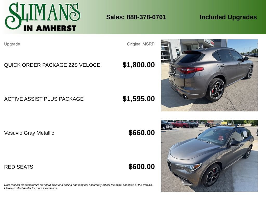 Used 2022 Alfa Romeo Stelvio Veloce AWD/4WD image 11