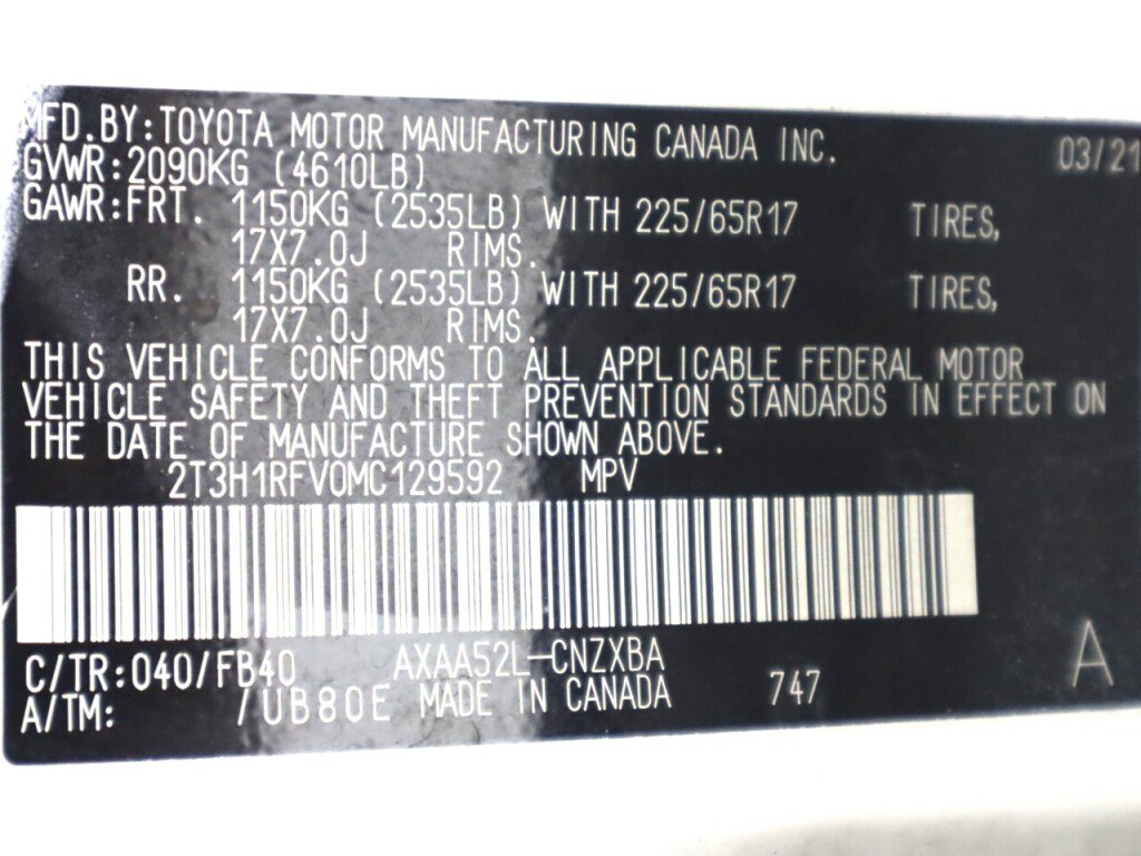 Used 2021 Toyota RAV4 LE FWD image 41