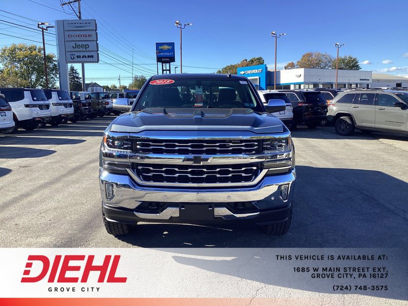 Used 2018 Chevrolet Silverado 1500 LTZ w/ LTZ Plus Package AWD/4WD image 2