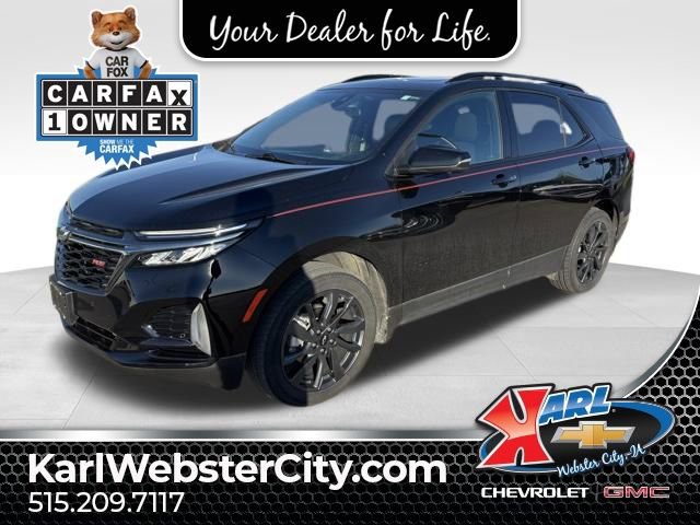Used 2022 Chevrolet Equinox RS w/ RS Leather Package