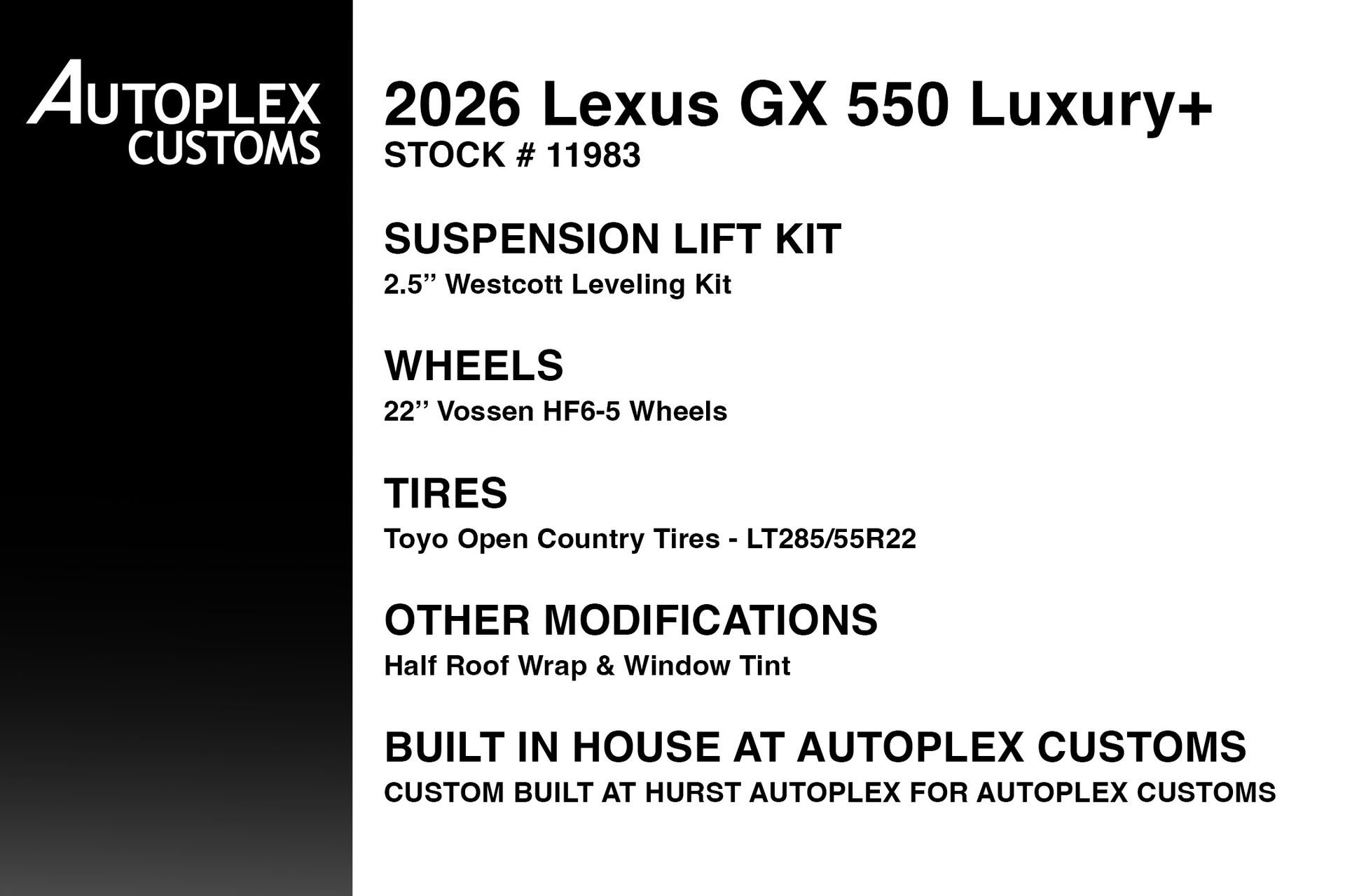 Used 2026 Lexus GX 550 w/ Accessory Package (2T) AWD/4WD video 2