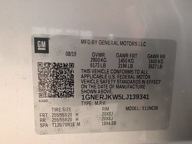 Used 2020 Chevrolet Traverse RS FWD image 27
