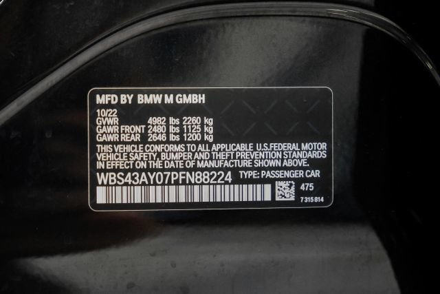 Used 2023 BMW M3 Competition AWD/4WD image 83